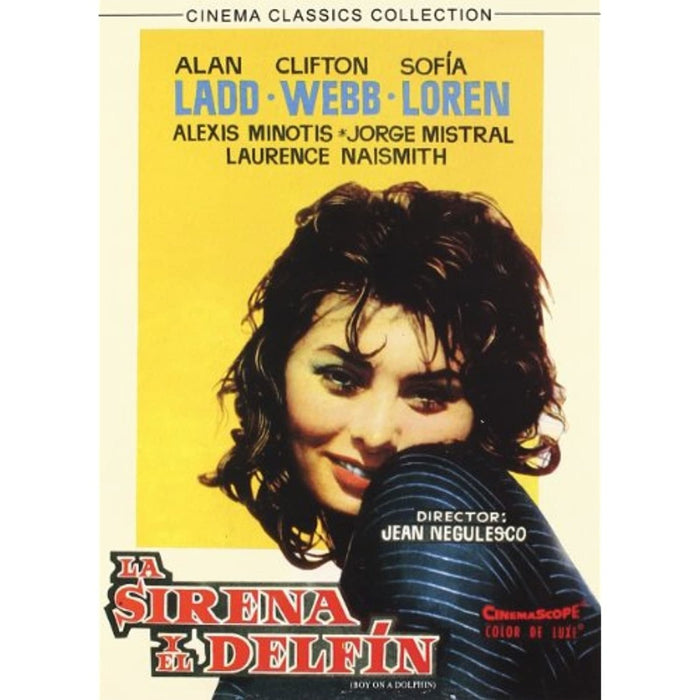 Boy On A Dolphin [DVD] Sofia Loren (1957) -  [Region 2] - New Sealed - Attic Discovery Shop