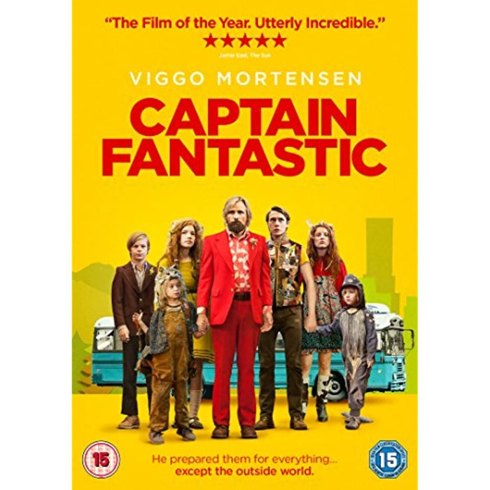 Captain Fantastic [DVD] [Region 2] -  New Sealed - Attic Discovery Shop