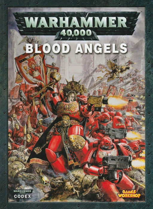 Codex Blood Angels Warhammer 40,000 40K Paperback Book Games Workshop Official - Good - Attic Discovery Shop