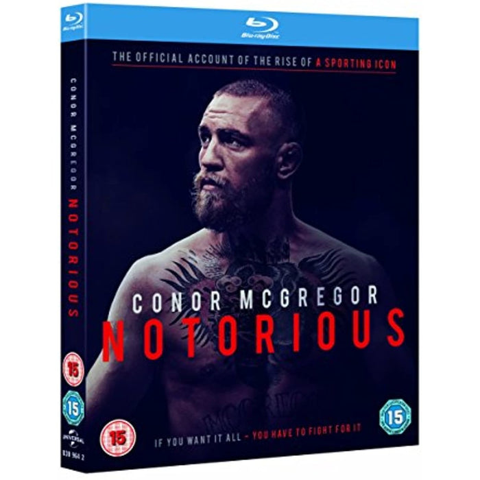 Conor McGregor - Notorious [Blu-ray] [Region B] - New Sealed - Attic Discovery Shop