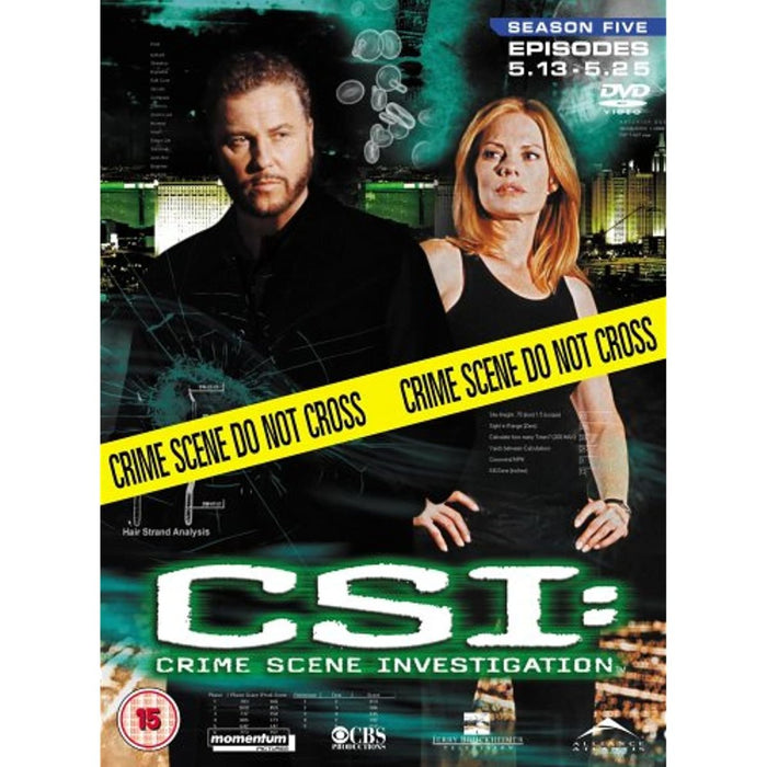 CSI: Crime Scene Investigation - Las Vegas - Season 5 P2 [DVD] [R2] - New Sealed - Attic Discovery Shop