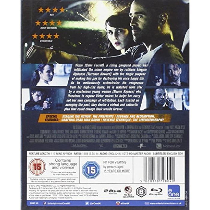 Dead Man Down [Blu-ray] [Region B] - New Sealed - Attic Discovery Shop