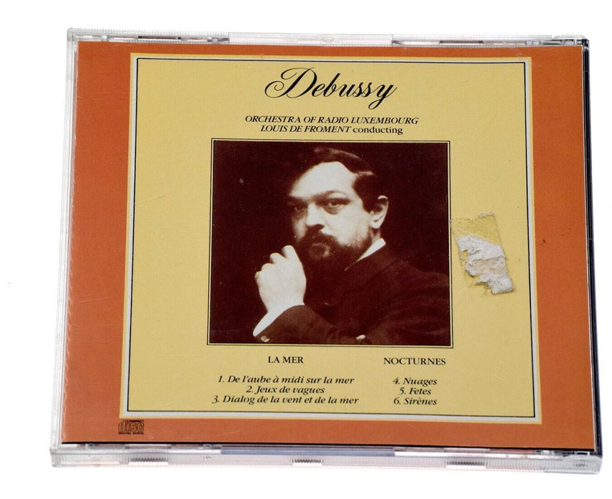 Debussy La Mer Rare Classical CD Album Complete VG Condition - Very Good - Attic Discovery Shop