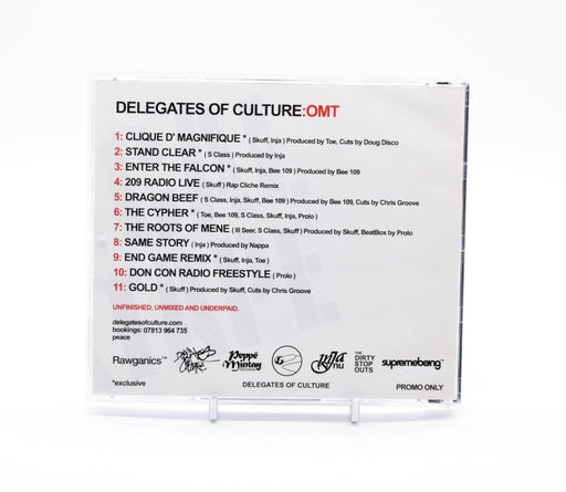 DELEGATES OF CULTURE OFFICIAL MIXTAPE RED EDITION Rare Promo CD Album - VGC - Very Good - Attic Discovery Shop