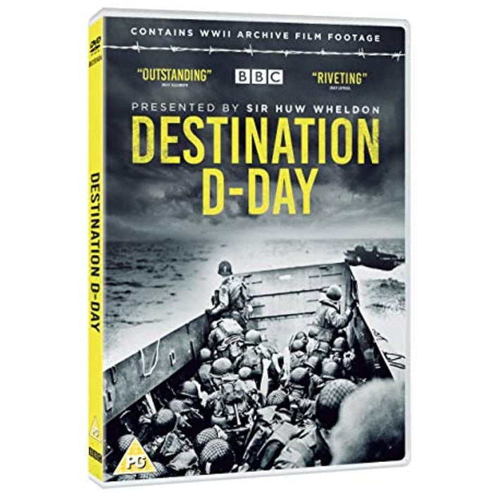 Destination D-Day [DVD] (Inc WWII Archive Film) [Region 2 & 4] 2019 - New Sealed - Attic Discovery Shop