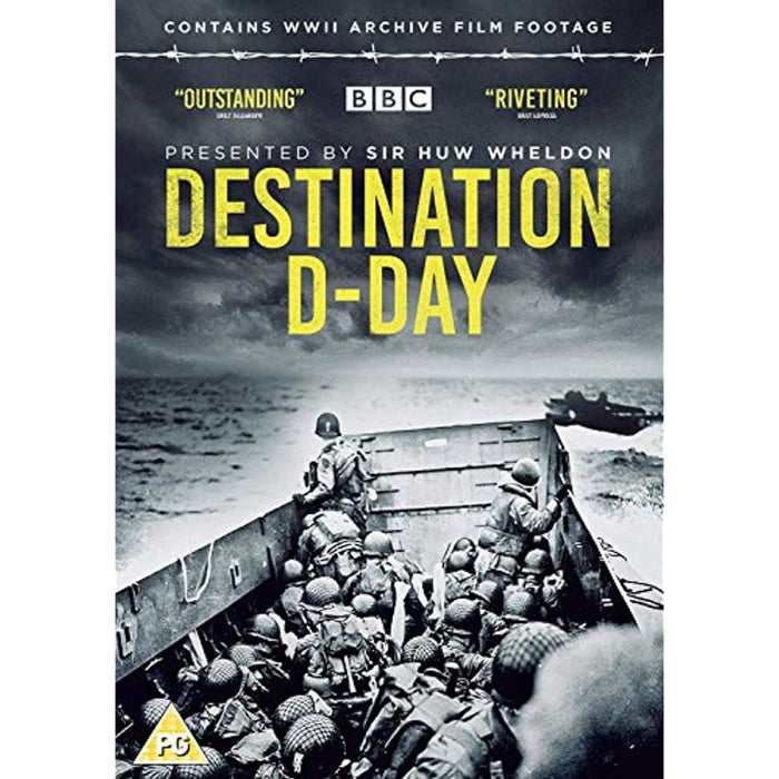 Destination D-Day [DVD] (Inc WWII Archive Film) [Region 2 & 4] 2019 - New Sealed - Attic Discovery Shop