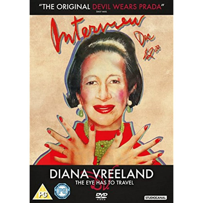 Diana Vreeland - The Eye Has To Travel [DVD] [Region 2] - New Sealed - Attic Discovery Shop