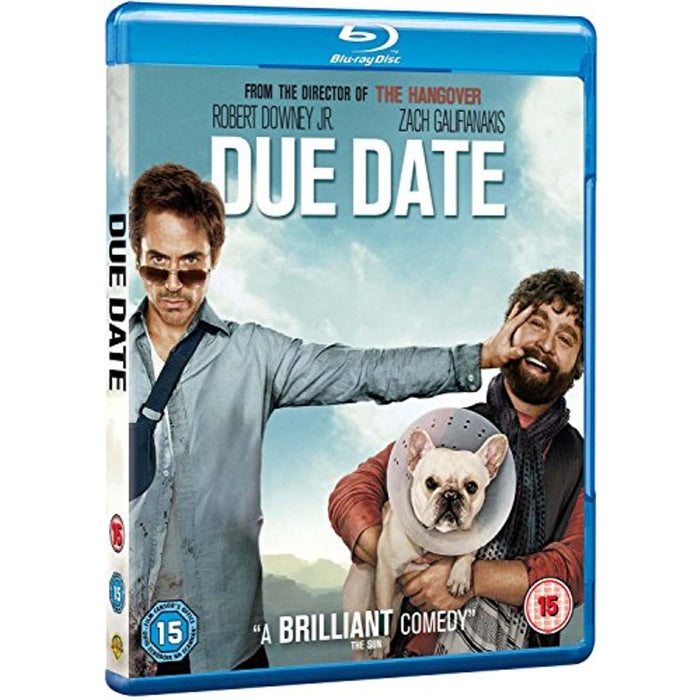 Due Date [Blu-ray] [2010] [Region Free] - New Sealed - Attic Discovery Shop