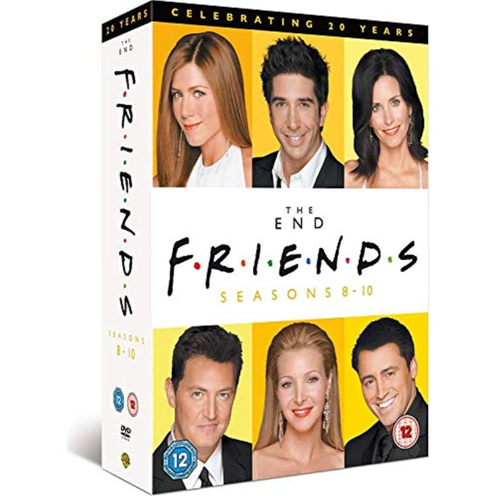 Friends: The End [Seasons 8-10] [DVD Box Set] [20 Years] [Region 2] - New Sealed - Attic Discovery Shop