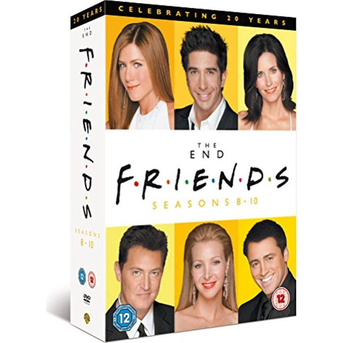 Friends: The End [Seasons 8-10] [DVD Box Set] [20 Years] [Region 2] - New Sealed - Attic Discovery Shop
