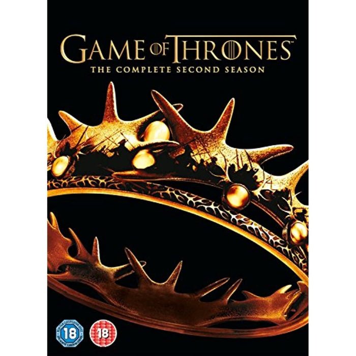 Game of Thrones: Season 2 [DVD] [2011] [2013] [Region 2] -  New Sealed - Attic Discovery Shop