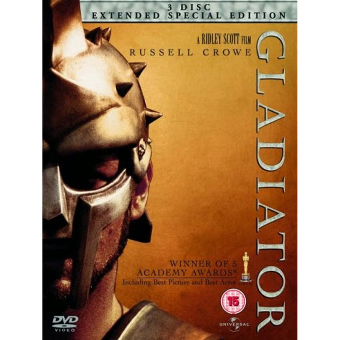 Gladiator (3 Disc Extended Special Edition) [DVD] [Region 2, 5] - New Sealed - Attic Discovery Shop