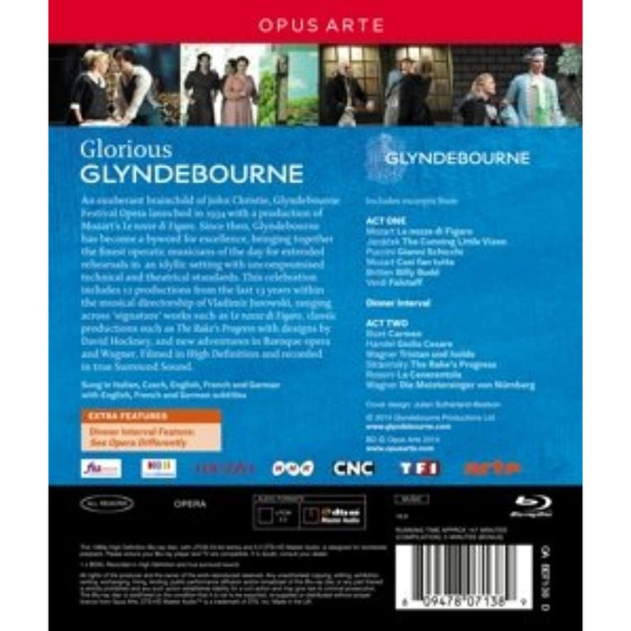 Glorious Glyndebourne [Blu-ray] [2014] [Region Free] - New Sealed - Attic Discovery Shop