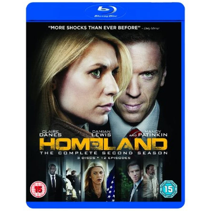 Homeland - Season 2 [Blu-ray] [Region A, B] - New Sealed - Attic Discovery Shop