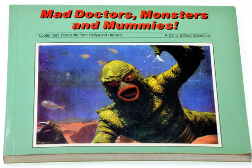 Mad Doctors, Monsters & Mummies - Lobby Card Postcards - Hollywood Horrors! Book - Attic Discovery Shop