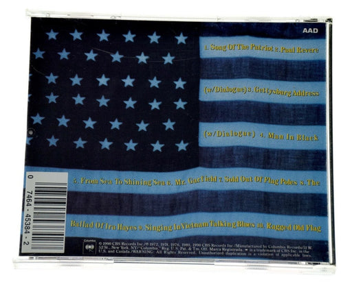 JOHNNY CASH PATRIOT Rare CBS Records CD Album - Complete, VG Condition - Very Good - Attic Discovery Shop
