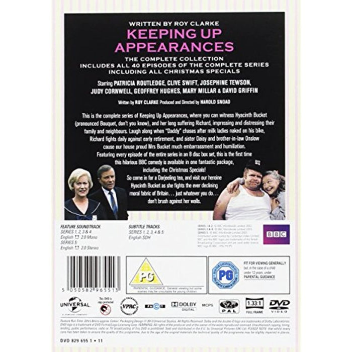 Keeping Up Appearances The Complete Collection Series 1-5 [DVD] R2 - New Sealed - Attic Discovery Shop