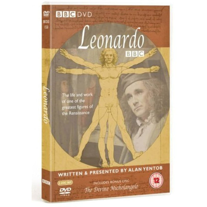Leonardo The Divine Michelangelo - Alan Yentob [DVD] [Region 2 + 4] - New Sealed - Attic Discovery Shop