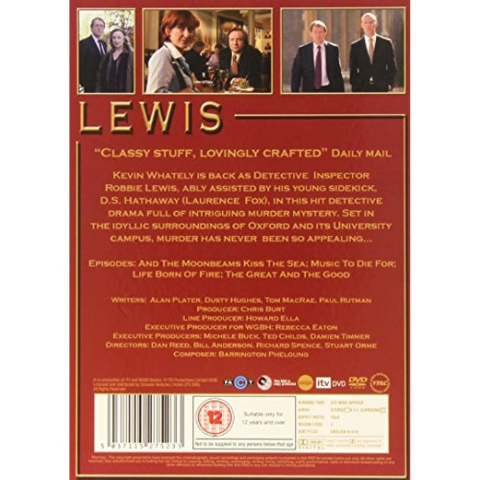 Lewis Series 2 Complete Series Two [DVD Box Set] [2007] [Region 2] - New Sealed - Attic Discovery Shop