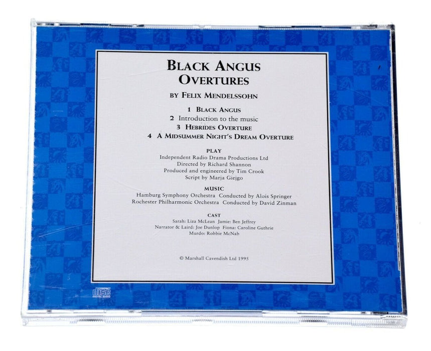 Mendelsohhn Black Angus Overtures Classical CD Album Complete, VG Condition - Very Good - Attic Discovery Shop