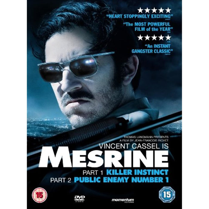 Mesrine: Part 1 & 2 [DVD] [2008] [Region 2] - New Sealed - Attic Discovery Shop