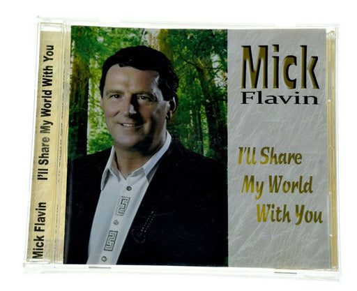 MICK FLAVIN I'LL SHARE MY WORLD WITH YOU Rare CD Album - Complete, VG Condition - Very Good - Attic Discovery Shop