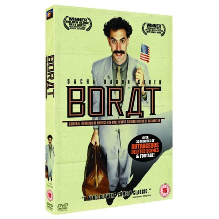 NEW Sealed - Borat: Sacha Baron Cohen Kazakhstan [2006] [DVD][Region 2] - Attic Discovery Shop