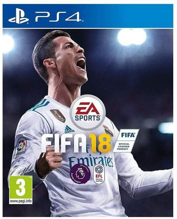 FIFA 18 (PS4 Sony PlayStation 4 Game) EA Sports Football 2018 - Very Good - Attic Discovery Shop