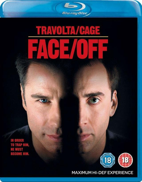 Face/Off [Blu-ray] [Region Free] Face Off - Travolta, Nicholas Cage - New Sealed - Attic Discovery Shop