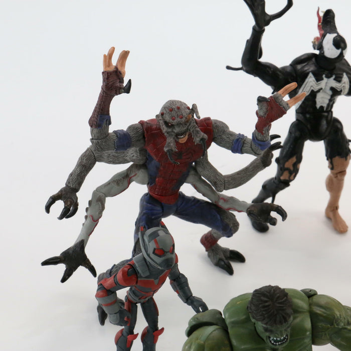 Marvel Figure Lot Bundle Mutated Spider-Man Action Figures Toy Some Rare Mixed - Good - Attic Discovery Shop