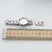 DKNY Silver Chronograph Debenhams Stainless Steel Quartz Jewel Watch - Good - Attic Discovery Shop