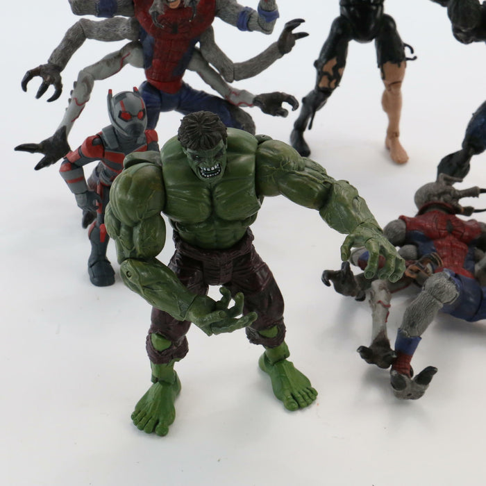 Marvel Figure Lot Bundle Mutated Spider-Man Action Figures Toy Some Rare Mixed - Good - Attic Discovery Shop