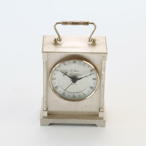 Vintage St. James London Quartz Small Mantle Clock (working order) - Good - Attic Discovery Shop