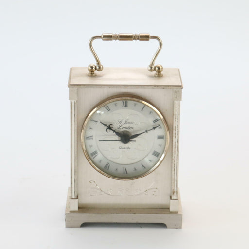 Vintage St. James London Quartz Small Mantle Clock (working order) - Good - Attic Discovery Shop