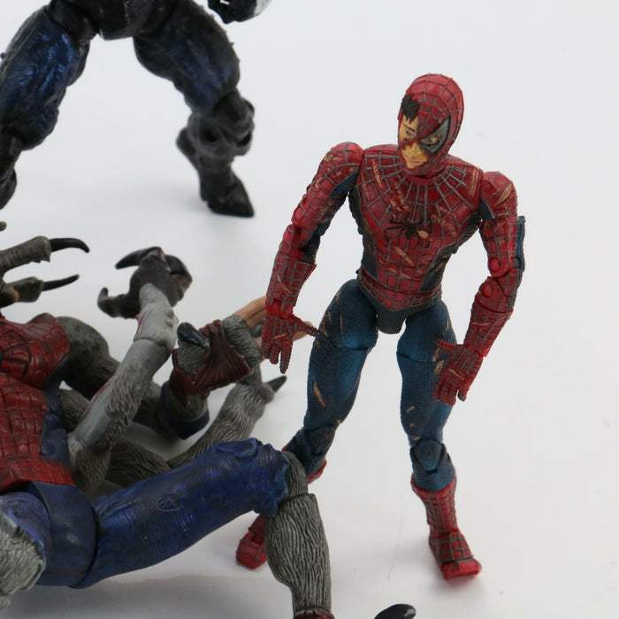 Marvel Figure Lot Bundle Mutated Spider-Man Action Figures Toy Some Rare Mixed - Good - Attic Discovery Shop