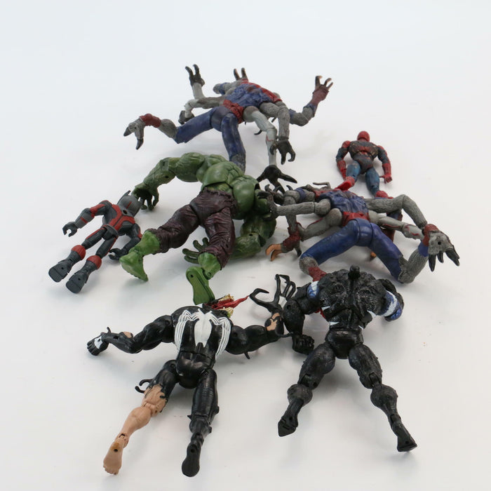 Marvel Figure Lot Bundle Mutated Spider-Man Action Figures Toy Some Rare Mixed - Good - Attic Discovery Shop