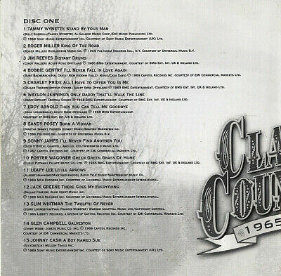 Classic Country 1965-1969 (2-CD) [Music CD Album] - Very Good - Attic Discovery Shop