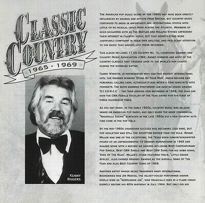Classic Country 1965-1969 (2-CD) [Music CD Album] - Very Good - Attic Discovery Shop