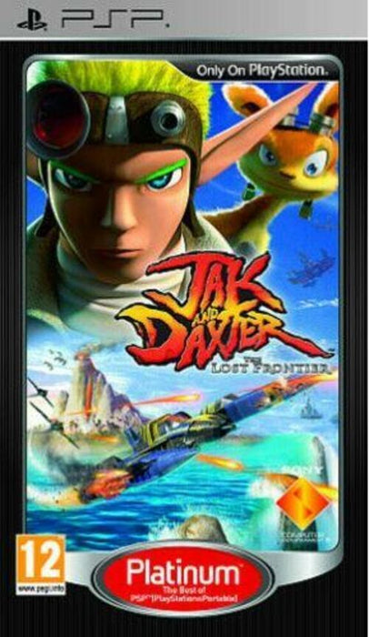 Jak and Daxter The Lost Frontier - Platinum (PSP PlayStation Portable Game) - Very Good - Attic Discovery Shop