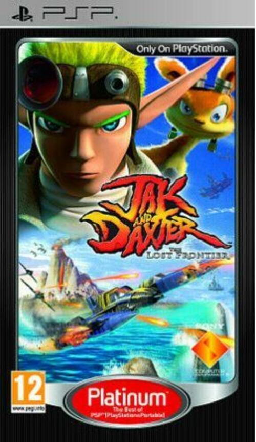 Jak and Daxter The Lost Frontier - Platinum (PSP PlayStation Portable Game) - Very Good - Attic Discovery Shop