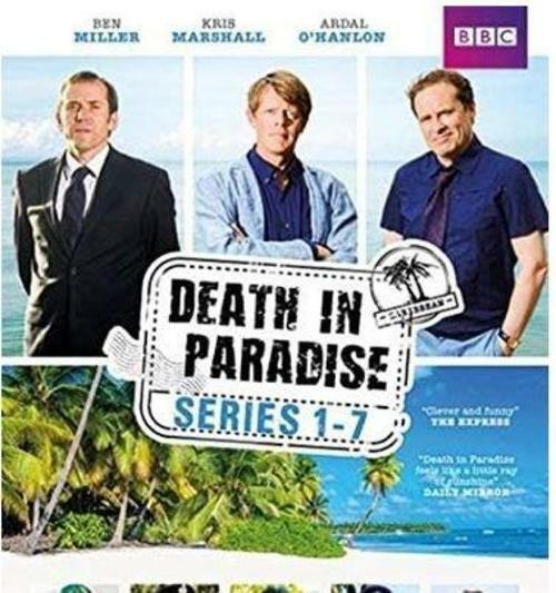 Death In Paradise Complete Series 1-7 DVD Box Set Dutch Import Plays in English - Good - Attic Discovery Shop