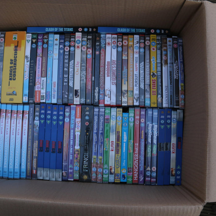 Wholesale DVD Blu-ray Joblot New Sealed Large Mixed Bundle Approx. 150+ Ref#7 - Attic Discovery Shop