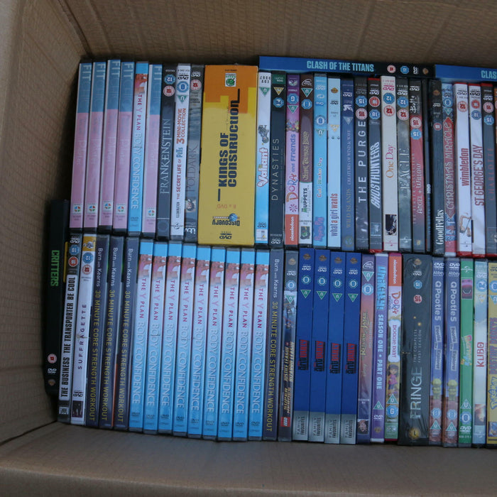 Wholesale DVD Blu-ray Joblot New Sealed Large Mixed Bundle Approx. 150+ Ref#7 - Attic Discovery Shop