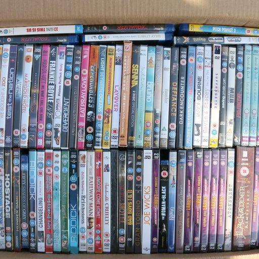 Wholesale DVD Blu-ray Joblot New Sealed Large Mixed Bundle Approx. 150+ RefID#1 - Attic Discovery Shop