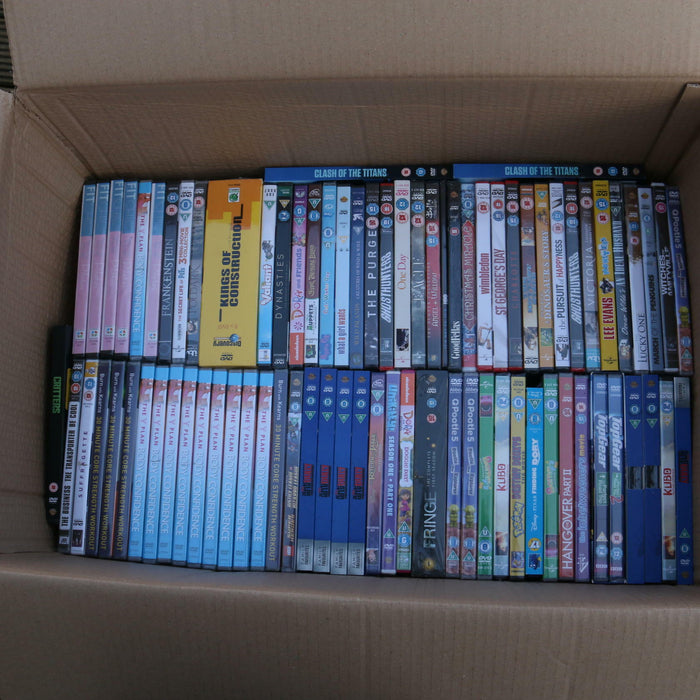 Wholesale DVD Blu-ray Joblot New Sealed Large Mixed Bundle Approx. 150+ Ref#7 - Attic Discovery Shop