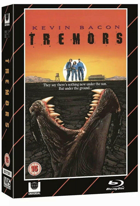 Tremors Blu-ray + DVD Limited Edition VHS Style Set - New Sealed - Attic Discovery Shop