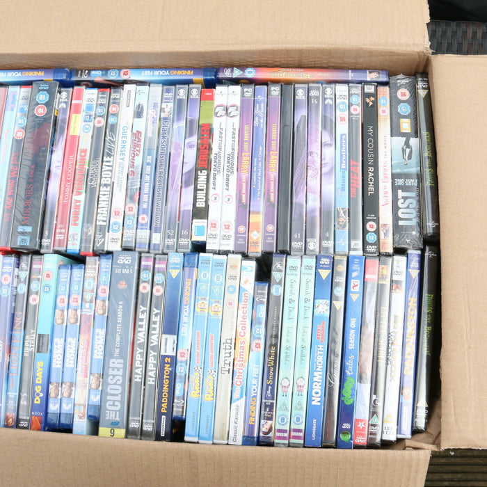 Wholesale DVD Joblot New Sealed Large Mixed Bundle Approx 150+ RefID#10 - Attic Discovery Shop