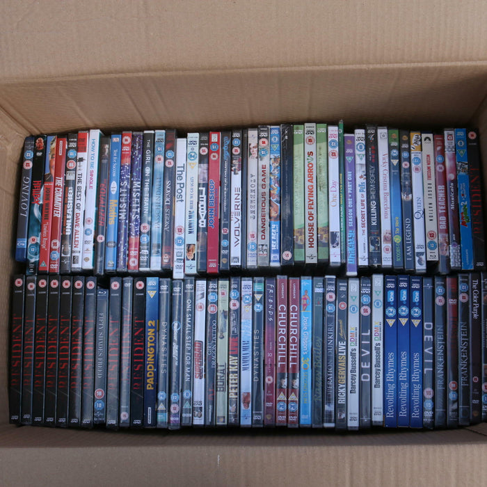 Wholesale DVD Joblot New Sealed Large Mixed Bundle Approx 150+ RefID#19 - Attic Discovery Shop