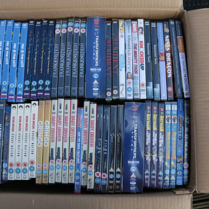 Wholesale DVD Joblot New Sealed Large Mixed Bundle Approx 150+ RefID#19 - Attic Discovery Shop