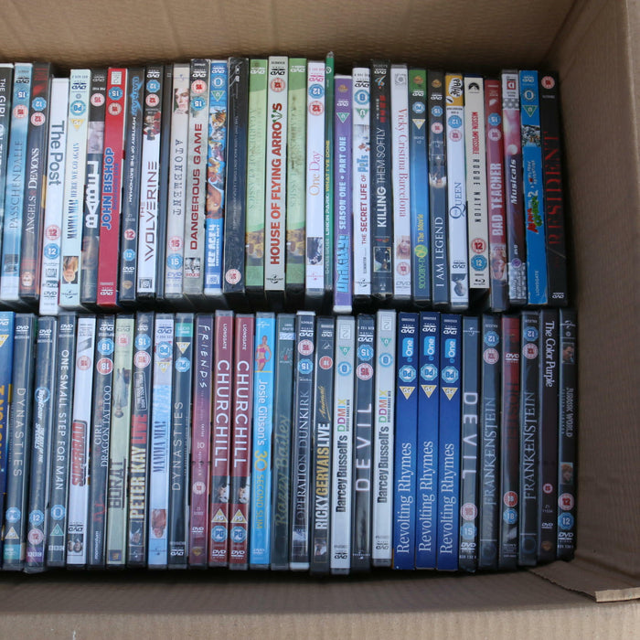 Wholesale DVD Joblot New Sealed Large Mixed Bundle Approx 150+ RefID#19 - Attic Discovery Shop